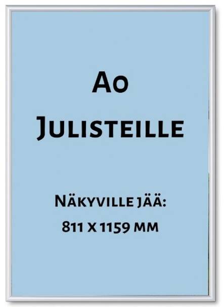 Julistekehys A0/25mm kääntökehys - Esitetelineet ja tarvikkeet - 130465 - 1